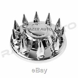 05-11 Dodge RAM Truck Chrome 19.5 Front+Rear Wheel Center Hub Cap 10 Lug Axle