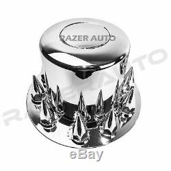 05-11 Dodge RAM Truck Chrome 19.5 Front+Rear Wheel Center Hub Cap 10 Lug Axle