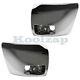 07-13 Silverado 1500 Withfog Lamps Front Bumper Extension End Left Right Set Pair