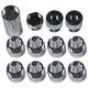 12x 1.375''x24 Cone Shaped Parts Sealed End Cap For Car Trucks