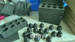 12X 1.375''X24 stainless steel Cone Shaped Parts Sealed End Cap For Car Trucks