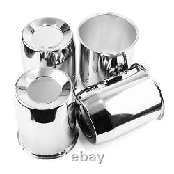 130mm(5.15in) Push Through Center Cap for 5.15 Bore 6.42 Tall Truck Wheel Rim