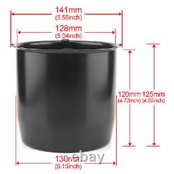 130mm(5.15in) Push Through Center Cap for 5.15 Bore Truck Rims Hub Cover