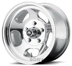 15 Ansen Sprint Wheels Rims Polished C-10 C10 5x5 5x127 Polished Aluminum