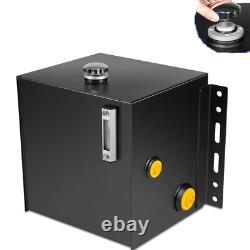 15 Gallon Hydraulic Fluid Reservoir Tank with Fill Cap Vertical Mount for Truck