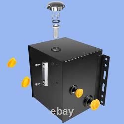 15 Gallon Hydraulic Fluid Reservoir Tank with Fill Cap Vertical Mount for Truck