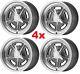 15 Staggered American Racing Wheels Rims Vn502 5x4.5 5x114.3 15x7 15x8