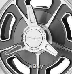 15 Staggered American Racing Wheels Rims Vn502 5x5 5x127 15x7 15x8