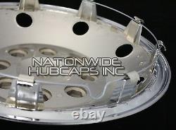 16.5 CHROME RV MOTORHOME Dual Wheel Simulators Rim Hub Covers Hubcaps Van Truck