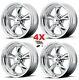 17 Aluminum Staggered Wheels Rims Torq Thrust Ii 5x4.5 5x114.3 American Cragar