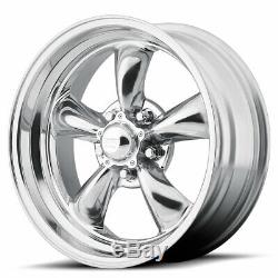 17 Aluminum Staggered Wheels Rims Torq Thrust II 5x4.5 5x114.3 American Cragar