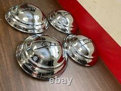 1938 Ford Deluxe Car & Pickup Truck Hub Cap Wheel Covers Set Of 4 New 920