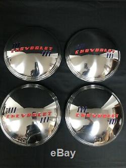 1939 Chevrolet Car & Truck Hub Caps 4 NEW