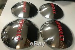 1947-53 Chevrolet Truck 3/4 & 1 Ton Set Of 4 New Hub Caps