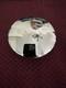 1954-1955-1st Series Gmc Truck Steering Wheel Horn Cap Button New Chrome