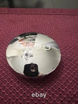 1954-1955-1st Series GMC truck steering wheel horn cap Button New Chrome