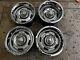 1960 To 70 Chevy C10 Truck Vette Style Rally 2wd 6 Lug 15x8-7 Truck, New Ring Cap
