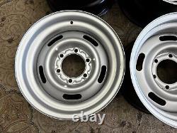 1960 to 70 CHEVY C10 TRUCK VETTE STYLE RALLY 2WD 6 LUG 15X8-7 TRUCK, NEW RING CAP