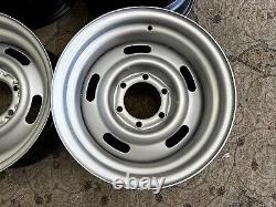 1960 to 70 CHEVY C10 TRUCK VETTE STYLE RALLY 2WD 6 LUG 15X8-7 TRUCK, NEW RING CAP