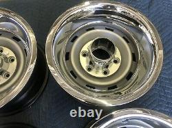 1967-72-87chevy Gmc Truck 4x4 6 Lug 15x8 Gm Original Truck Rallys, New Rings Caps