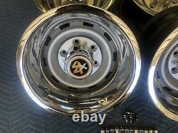 1967-72-87chevy Gmc Truck 4x4 6 Lug 15x8 Gm Original Truck Rallys, New Rings Caps