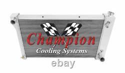 1969-1972 C/K Truck Radiator fits C10, C20, Suburban CHAMPION 3 Row & 14 Fans 369