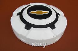 1969-1972 Chevy 1/2 Ton Truck Pair of New Take Off GM 10 1/2 Dog Dish Hub Caps