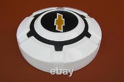 1969-1972 Chevy 1/2 Ton Truck Pair of New Take Off GM 10 1/2 Dog Dish Hub Caps