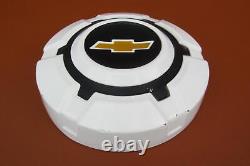 1969-1972 Chevy 1/2 Ton Truck Pair of New Take Off GM 10 1/2 Dog Dish Hub Caps