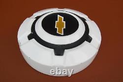 1969-1972 Chevy 1/2 Ton Truck Pair of New Take Off GM 10 1/2 Dog Dish Hub Caps