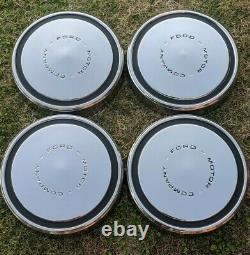 1970-85 Ford Truck Dog Dish Hub Caps 10 1/2 X 2 Deep F100 F150 Truck Van