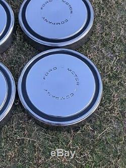 1970-85 Ford Truck Dog Dish Hub Caps 10 1/2 X 2 Deep F100 F150 Truck Van