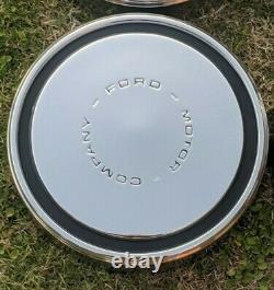 1970-85 Ford Truck Dog Dish Hub Caps 10 1/2 X 2 Deep F100 F150 Truck Van