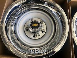 1971-87 Chevy C10 Truck 5 On 5 15x8 Gm Original Truck Rallys, Gm Caps & New Rings