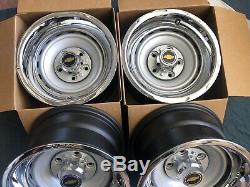 1971-87 Chevy C10 Truck 5 On 5 15x8 Gm Original Truck Rallys, Gm Caps & New Rings