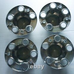 1973 1987 NOS CHEVY Truck Rally Wheel 5 Lug Center Caps New Old Stock Bowtie