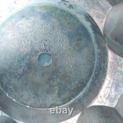 1973 1987 NOS CHEVY Truck Rally Wheel 5 Lug Center Caps New Old Stock Bowtie