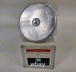 1973 74 75 76 Chevy GMC Truck Locking Gas Cap Chrome GM 994529 NEW SEALED Vntg