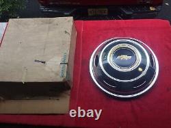 1973 Up NOS Chevy Dualie Truck Front Hub Cap Wheel Cover in Original Box