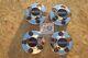 1988-1999 Gmc 1500 Van Truck Silverado Suburban Center Caps 46254 4 Nos
