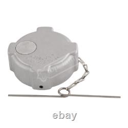 1/4 Turn Non Locking Fuel Cap New For Freightliner Trucks Diesel Aluminum