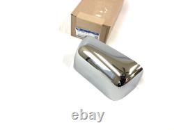 2008-2016 Ford Truck LH driver exterior Mirror Housing Cover Cap Chrome new OEM