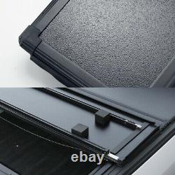 2014-2020 Silverado 5.8ft Box Cap Quad Fold Waterproof Solid Hard Tonneau Cover