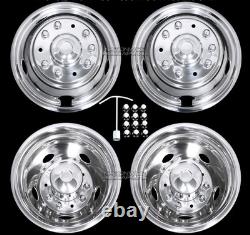 2020-2026 FORD F600 19.5 10 Lug Dually Steel Wheel Simulators Dual Rim Covers
