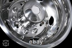 2020-2026 FORD F600 19.5 10 Lug Dually Steel Wheel Simulators Dual Rim Covers