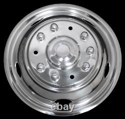 2020-2026 FORD F600 19.5 10 Lug Dually Steel Wheel Simulators Dual Rim Covers