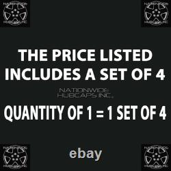 2020-2026 FORD F600 BLACK 19.5 10 Lug Dually Wheel Simulators Dual Rim Covers