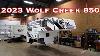 2023 Wolf Creek 850 Truck Camper Walkthrough