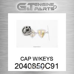 2040850C91 CAP WithKEYS fits INTERNATIONAL TRUCK (New OEM)