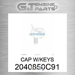 2040850C91 CAP WithKEYS fits INTERNATIONAL TRUCK (New OEM)